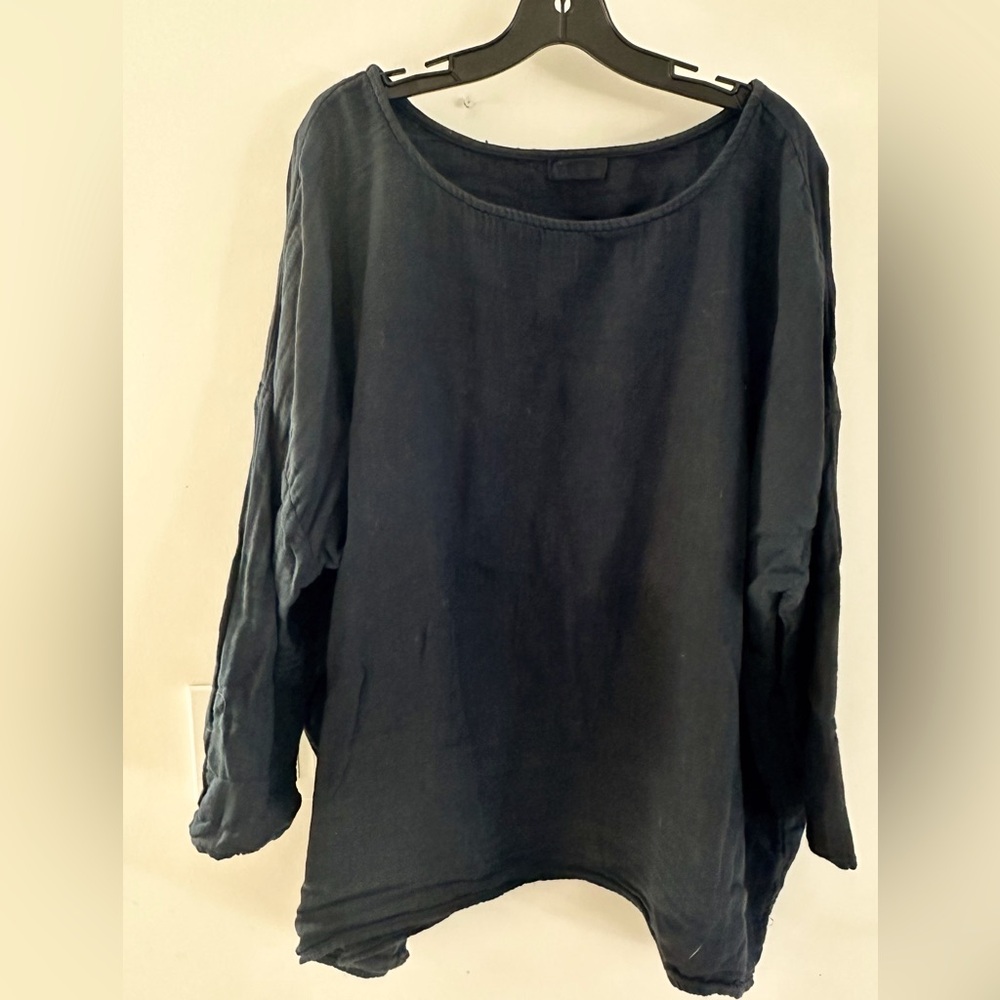 CP Shades Black cotton tunic.